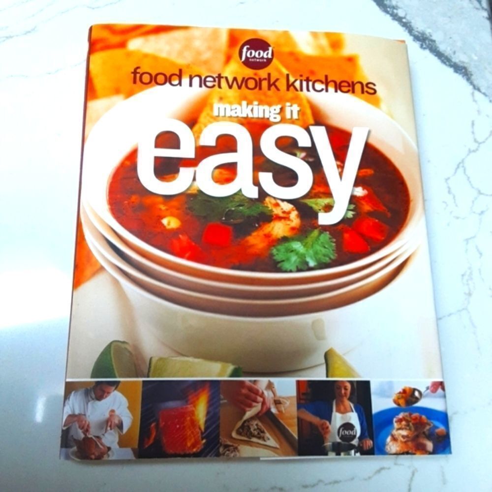 Cookbook "Making It Easy" Food Network Beautiful Photographs 100+ RPecipes